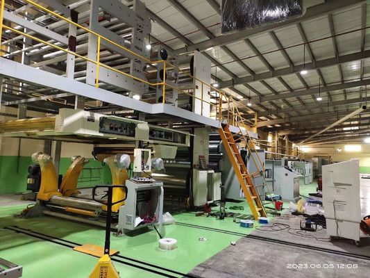 Produktionslinie für Walzkartonpapier und 2 3 5 7 Ply Walzkartonmachmaschine