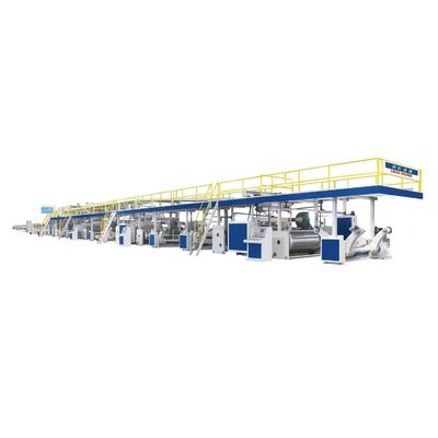 3 5 7 Schicht Wellkarton Kartonbox Maschine Herstellungslinie