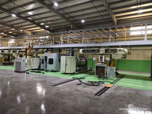 3 5 7 Schicht Wellkarton Kartonbox Maschine Herstellungslinie